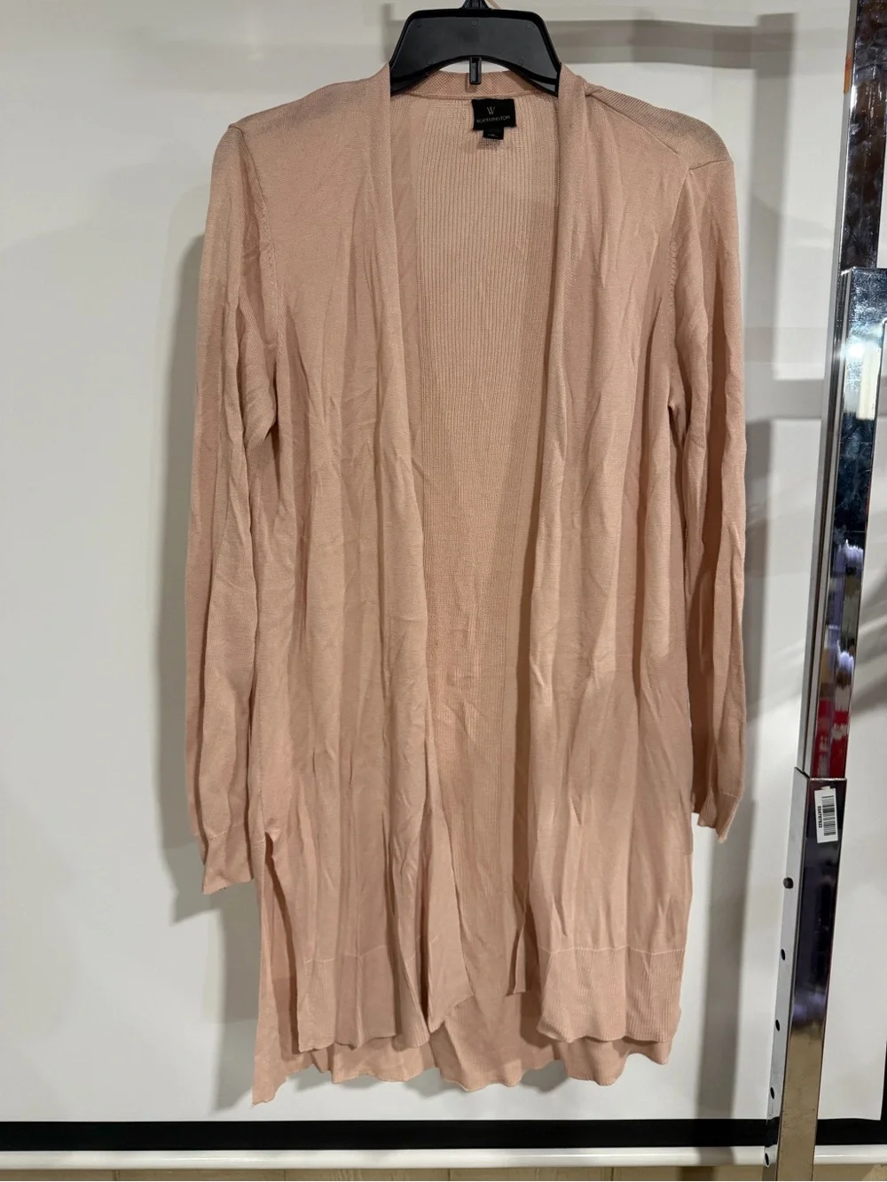 Worthington Blush Pink Knit Cardigan